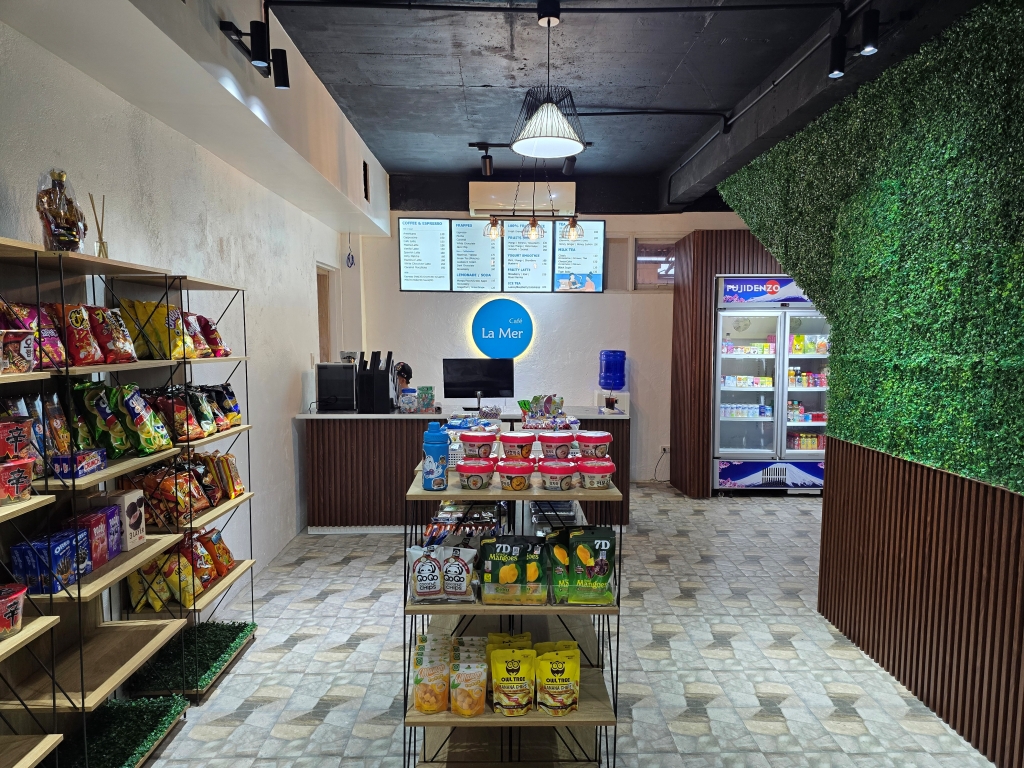フィリピン留学 Cebu21 - EV La Mer Campus-Cafe-1